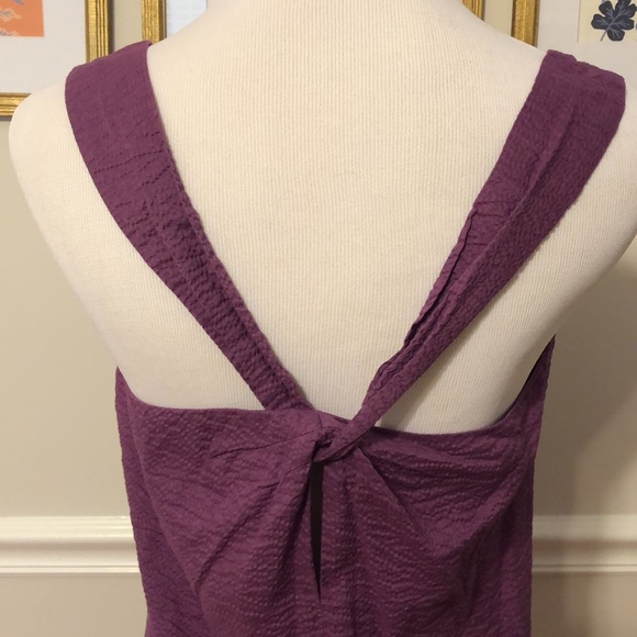 J. Crew twist back sleeveless dress Sz 0 - Picture 4 of 7